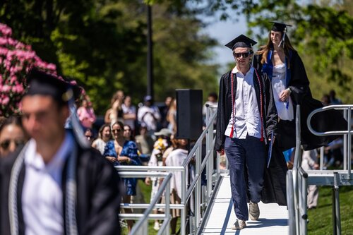 Connecticut College’s 108th Commencement Sunday, May 17, 2026 on Tempel Green.  (Connecticut College photos by Brenda De Los Santos)