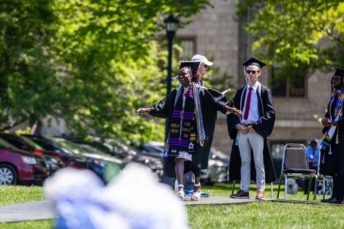 Connecticut College’s 108th Commencement Sunday, May 17, 2026 on Tempel Green.  (Connecticut College photos by Brenda De Los Santos)