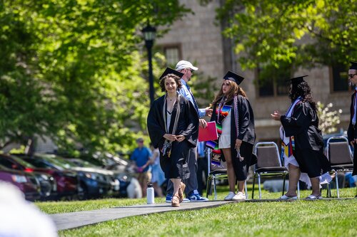Connecticut College’s 108th Commencement Sunday, May 17, 2026 on Tempel Green.  (Connecticut College photos by Brenda De Los Santos)
