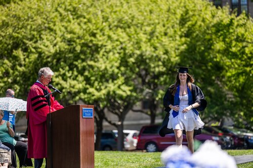 Connecticut College’s 108th Commencement Sunday, May 17, 2026 on Tempel Green.  (Connecticut College photos by Brenda De Los Santos)