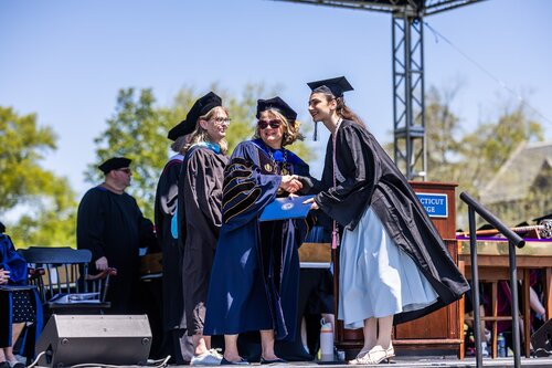 Connecticut College’s 108th Commencement Sunday, May 17, 2026 on Tempel Green.  (Connecticut College photos by Brenda De Los Santos)