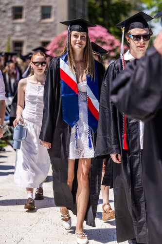 Connecticut College’s 108th Commencement Sunday, May 17, 2026 on Tempel Green.  (Connecticut College photos by Brenda De Los Santos)