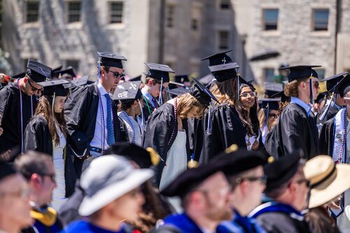 Connecticut College’s 108th Commencement Sunday, May 17, 2026 on Tempel Green.  (Connecticut College photos by Brenda De Los Santos)
