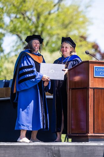Connecticut College’s 108th Commencement Sunday, May 17, 2026 on Tempel Green.  (Connecticut College photos by Brenda De Los Santos)