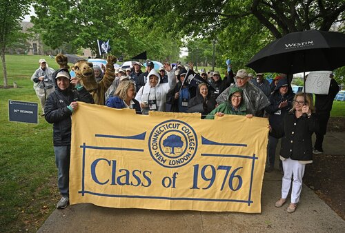 Parade of Classes, at 2026 Reunion Saturday, May 30, 2026 at Harkness Chapel. (Connecticut College photos by Sean D. Elliot)