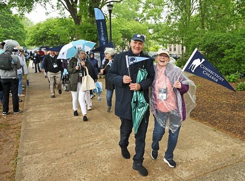 Parade of Classes, at 2026 Reunion Saturday, May 30, 2026 at Harkness Chapel. (Connecticut College photos by Sean D. Elliot)