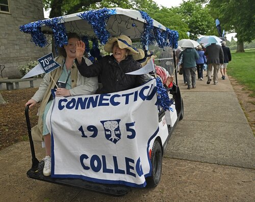 Parade of Classes, at 2026 Reunion Saturday, May 30, 2026 at Harkness Chapel. (Connecticut College photos by Sean D. Elliot)