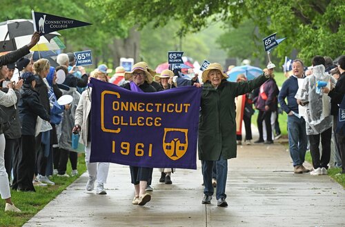 Parade of Classes, at 2026 Reunion Saturday, May 30, 2026 at Harkness Chapel. (Connecticut College photos by Sean D. Elliot)