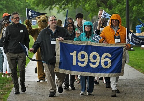 Parade of Classes, at 2026 Reunion Saturday, May 30, 2026 at Harkness Chapel. (Connecticut College photos by Sean D. Elliot)