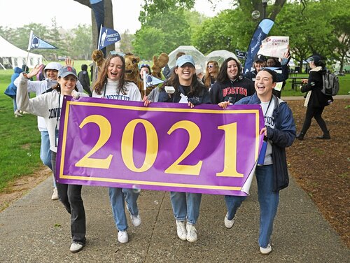 Parade of Classes, at 2026 Reunion Saturday, May 30, 2026 at Harkness Chapel. (Connecticut College photos by Sean D. Elliot)
