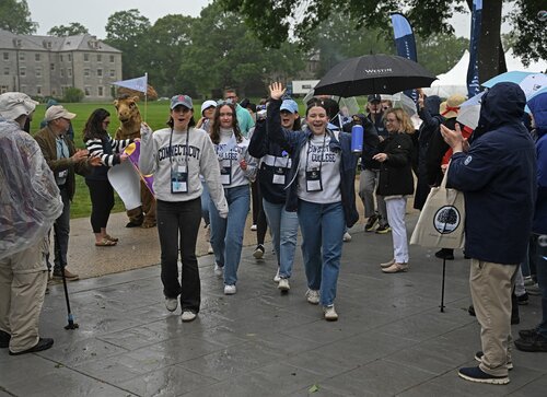 Parade of Classes, at 2026 Reunion Saturday, May 30, 2026 at Harkness Chapel. (Connecticut College photos by Sean D. Elliot)