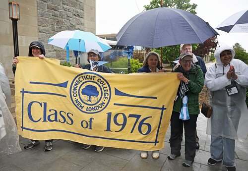 Parade of Classes, at 2026 Reunion Saturday, May 30, 2026 at Harkness Chapel. (Connecticut College photos by Sean D. Elliot)