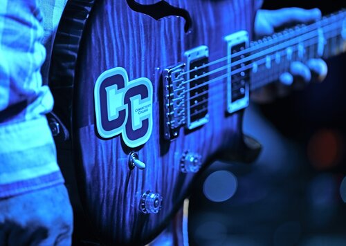 Alumni band, Rhythm Method with Michael Stryker '86, Donna Stryker, Wayne Elowe '86, David Warner '86, Andy Karp '89, Ross Dackow '87, Pam LeBow, Pete LeBow, and Mark Nickerson play at The After Party: Dance the Night Away to celebrate 40 years of hits!  at Reunion 2026 Saturday, May 30, 2026. (Connecticut College photos by Sean D. Elliot)