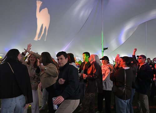 Floralia: The Encore, or Re-Flo, with Wicked Peach at 2026 Reunion Saturday, May 30, 2026 on Tempel Green. (Connecticut College photos by Sean D. Elliot)