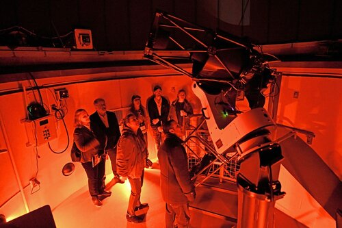 Olin Hall observatory open house, at Reunion 2026 Saturday, May 30, 2026. (Connecticut College photos by Sean D. Elliot)