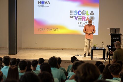 José Júlio Alferes. Sessão de boas-vindas