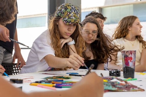Coletivo Triciclo (Pinturas). Gabinete de Apoio Psicológico e Aconselhamento Vocacional, GAPAV
