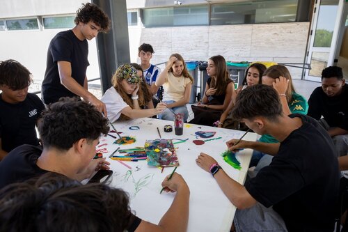Coletivo Triciclo (Pinturas). Gabinete de Apoio Psicológico e Aconselhamento Vocacional, GAPAV