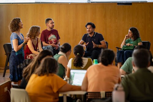 Adriana Saraiva, João Ferreira, Tiago Martinho. Patrícia Carvalho