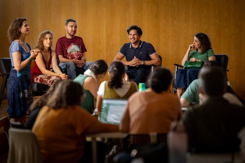 Adriana Saraiva, João Ferreira, Tiago Martinho. Patrícia Carvalho