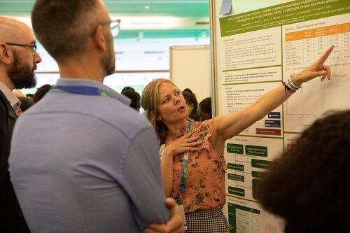 AIDS 2026, the 26th IAS Conference on HIV and AIDS. Rio de Janeiro, Brazil.

Sunday 26 July 2026  
P0SW. [Poster walk, as parta of HIV Prevention and Science Access
In the photo: 

©Felipe Varanda/ IAS

.