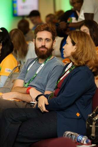 AIDS 2026, the 26th International AIDS Conference. Rio de Janeiro, Brazil.
Saturday, 25 July 2026.

Volunteers kick-off meeting. 

© Andréa Testoni / IAS