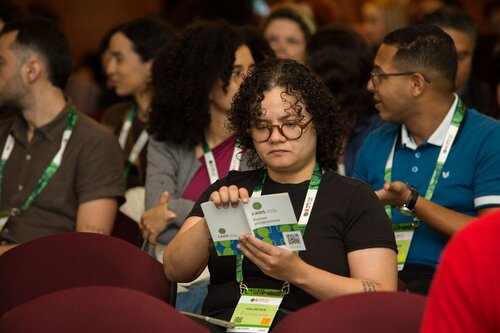 AIDS 2026, the 26th International AIDS Conference. Rio de Janeiro, Brazil.
Saturday, 25 July 2026.

Volunteers kick-off meeting. 

© Andréa Testoni / IAS