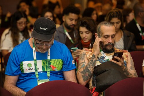 AIDS 2026, the 26th International AIDS Conference. Rio de Janeiro, Brazil.
Saturday, 25 July 2026.

Volunteers kick-off meeting. 

© Andréa Testoni / IAS