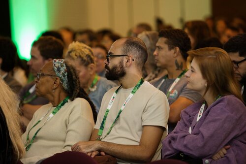 AIDS 2026, the 26th International AIDS Conference. Rio de Janeiro, Brazil.
Saturday, 25 July 2026.

Volunteers kick-off meeting. 

© Andréa Testoni / IAS