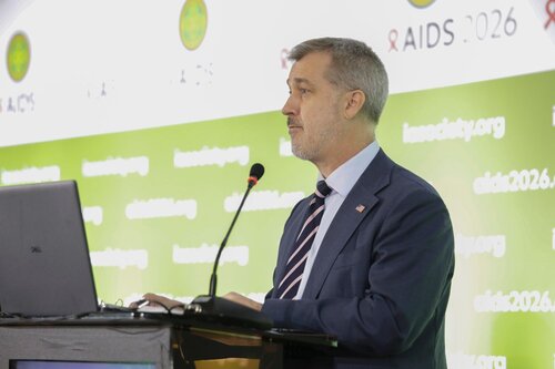 AIDS 2026, the 26th IAS Conference on HIV and AIDS. Rio de Janeiro, Brazil.


Sunday 26 July 2026  
 protest 
In the photo:  US AIDS Coordinator Jeff Graham 


©Felipe Varanda/ IAS

.
