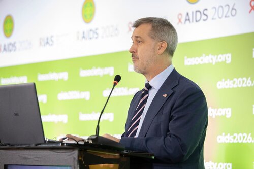 AIDS 2026, the 26th IAS Conference on HIV and AIDS. Rio de Janeiro, Brazil.


Sunday 26 July 2026  
 protest 
In the photo:  US AIDS Coordinator Jeff Graham 


©Felipe Varanda/ IAS

.