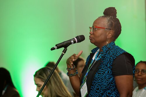 AIDS 2026, the 26th IAS Conference on HIV and AIDS. Rio de Janeiro, Brazil.
Sunday, 26 July 2026.

[PC0105]. HIV prevention science & access.
In the photo: Tandi Onome.

©️ Andréa Testoni / IAS