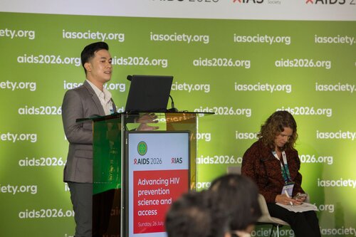 AIDS 2026, the 26th IAS Conference on HIV and AIDS. Rio de Janeiro, Brazil.
Sunday, 26 July 2026.

[PC0105]. HIV prevention science & access.
In the photo: Tin Lu.

©️ Andréa Testoni / IAS