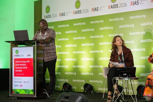 AIDS 2026, the 26th IAS Conference on HIV and AIDS. Rio de Janeiro, Brazil.
Sunday, 26 July 2026.

[PC0105]. HIV prevention science & access.
In the photo: Friday Saidi.

©️ Andréa Testoni / IAS