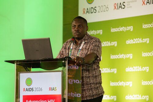 AIDS 2026, the 26th IAS Conference on HIV and AIDS. Rio de Janeiro, Brazil.
Sunday, 26 July 2026.

[PC0105]. HIV prevention science & access.
In the photo: Friday Saidi.

©️ Andréa Testoni / IAS