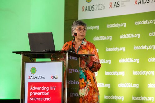 AIDS 2026, the 26th IAS Conference on HIV and AIDS. Rio de Janeiro, Brazil.
Sunday, 26 July 2026.

[PC0105]. HIV prevention science & access.
In the photo: Hasina Subedar.

©️ Andréa Testoni / IAS