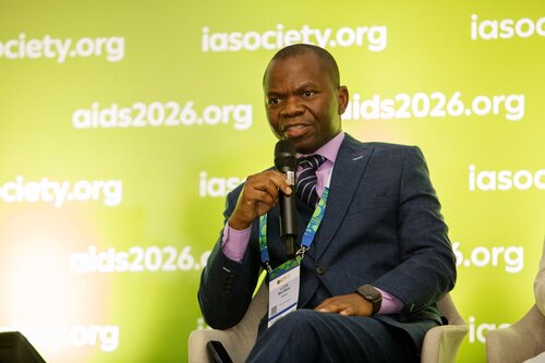AIDS 2026, the 26th IAS Conference on HIV and AIDS. Rio de Janeiro, Brazil.
Sunday, 26 Jul, 2026.

[PC101]. HIV prevention science & access
In the photo:  Lloyd Mulenga

©️ Andréa Testoni / IAS