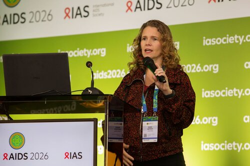 AIDS 2026, the 26th IAS Conference on HIV and AIDS. Rio de Janeiro, Brazil.
Sunday, 26 July 2026.

[PC101]. HIV prevention science & access
In the photo: Renne Heffron (modarator)

©️ Andréa Testoni / IAS