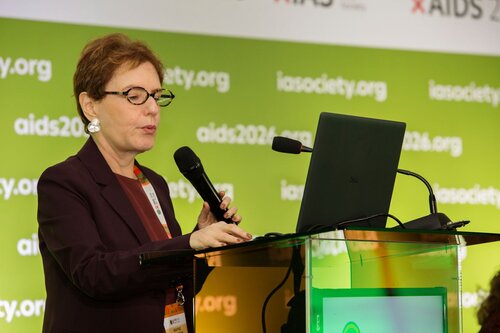 AIDS 2026, the 26th IAS Conference on HIV and AIDS. Rio de Janeiro, Brazil.
Sunday, 26 July 2026.

[PC101]. HIV prevention science & access
In the photo: Beatriz Grinsztejn (AIS President)

©️ Andréa Testoni / IAS