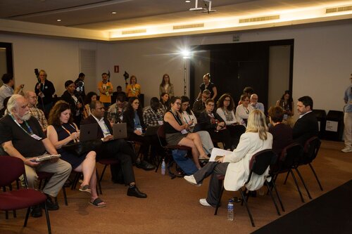AIDS 2026, the 26th IAS Conference on HIV and AIDS. Rio de Janeiro, Brazil.
Sunday, 26 July 2026.

Media Q&A with Beatriz Grinsztejn, IAS President and AIDS 2026 International Co-Chair, Brazil 

©️ Andréa Testoni / IAS