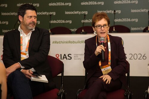 AIDS 2026, the 26th IAS Conference on HIV and AIDS. Rio de Janeiro, Brazil.
Sunday, 26 July 2026.

Media Q&A with Beatriz Grinsztejn, IAS President and AIDS 2026 International Co-Chair, Brazil 

©️ Andréa Testoni / IAS
