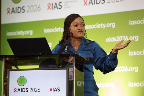AIDS 2026, the 26th IAS Conference on HIV and AIDS. Rio de Janeiro, Brazil.
Sunday, 26 July 2026

[PC0102]. HIV prevention science & access
In the photo: Adaobi Lisa Olisa

©️ Andréa Testoni / IAS