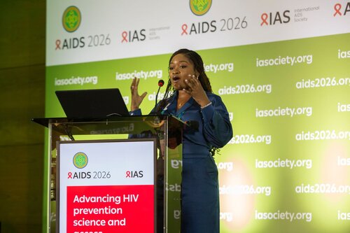 AIDS 2026, the 26th IAS Conference on HIV and AIDS. Rio de Janeiro, Brazil.
Sunday, 26 July 2026

[PC0102]. HIV prevention science & access
In the photo: Adaobi Lisa Olisa

©️ Andréa Testoni / IAS