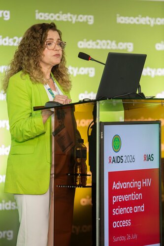 AIDS 2026, the 26th IAS Conference on HIV and AIDS. Rio de Janeiro, Brazil.
Sunday, 26 July 2026

[PC0102]. HIV prevention science & access
In the photo: 

©️ Andréa Testoni / IAS
