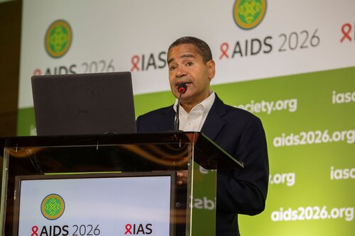 AIDS 2026, the 26th IAS Conference on HIV and AIDS. Rio de Janeiro, Brazil.
Sunday, 26 July 2026

[PC0102]. HIV prevention science & access
In the photo: Max Latailade

©️ Andréa Testoni / IAS