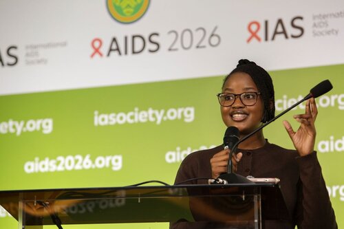 AIDS 2026, the 26th IAS Conference on HIV and AIDS. Rio de Janeiro, Brazil.
Sunday, 26 July 2026

[PC0101]. HIV prevention science & access
In the photo: Nomonde Ngema

©️ Andréa Testoni / IAS
