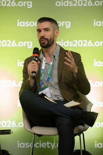 AIDS 2026, the 26th IAS Conference on HIV and AIDS. Rio de Janeiro, Brazil.
Sunday, 26, July, 2026

[PC101]. HIV prevention science & access
In the photo: Gastón Devisich

©️ Andréa Testoni / IAS
