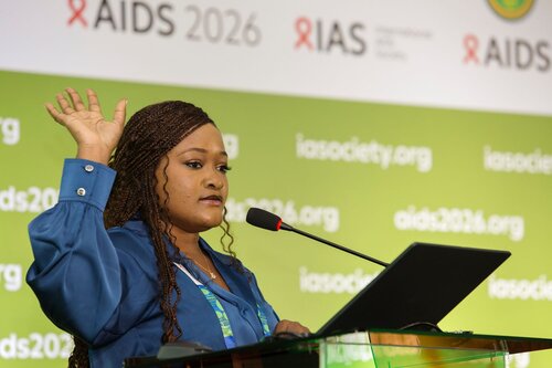 AIDS 2026, the 26th IAS Conference on HIV and AIDS. Rio de Janeiro, Brazil.
Sunday, 26 July 2026

[PC0102]. HIV prevention science & access
In the photo: Adaobi Lisa Olisa

©️ Andréa Testoni / IAS