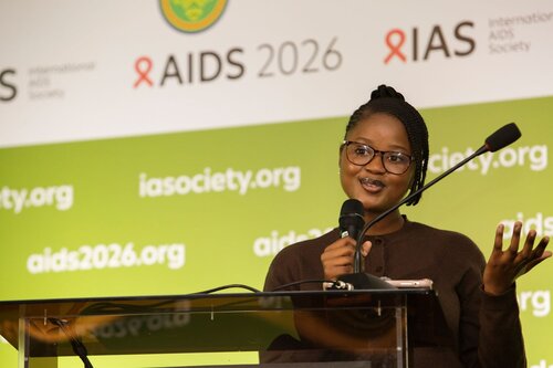 AIDS 2026, the 26th IAS Conference on HIV and AIDS. Rio de Janeiro, Brazil.
Sunday, 26 July 2026

[PC0101]. HIV prevention science & access
In the photo: Nomonde Ngema

©️ Andréa Testoni / IAS
