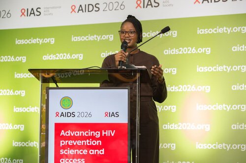 AIDS 2026, the 26th IAS Conference on HIV and AIDS. Rio de Janeiro, Brazil.
Sunday, 26 July 2026

[PC0101]. HIV prevention science & access
In the photo: Nomonde Ngema

©️ Andréa Testoni / IAS